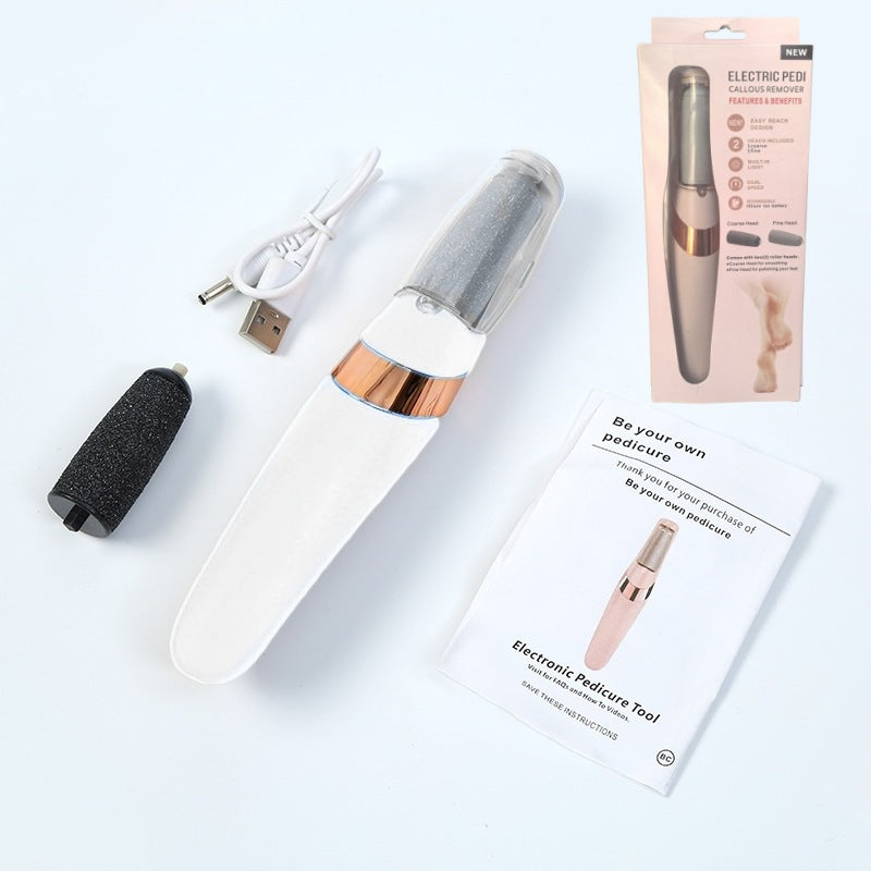 SilkStep™ Pro Electric Foot Grinder – Professional Callus Remover & Vacuum Skin Buffer (Rechargeable)