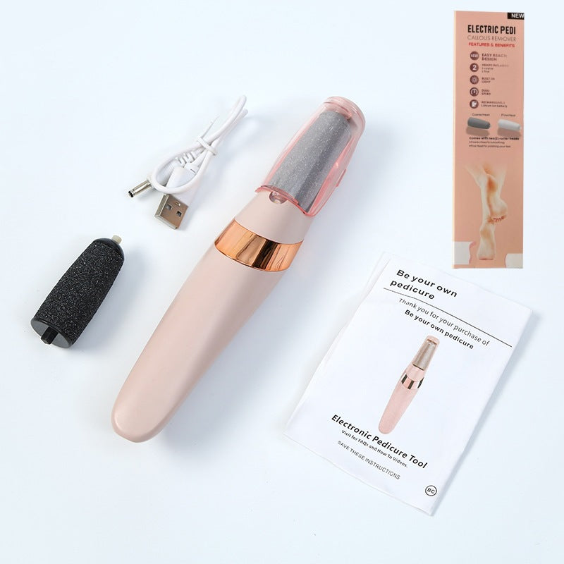 SilkStep™ Pro Electric Foot Grinder – Professional Callus Remover & Vacuum Skin Buffer (Rechargeable)