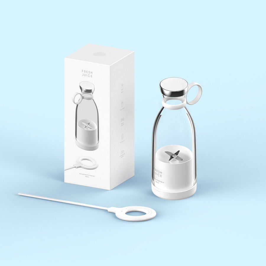 NanoJuice™ Pro Portable Blender – 350ml USB Magnetic Charging Mini Juicer Cup