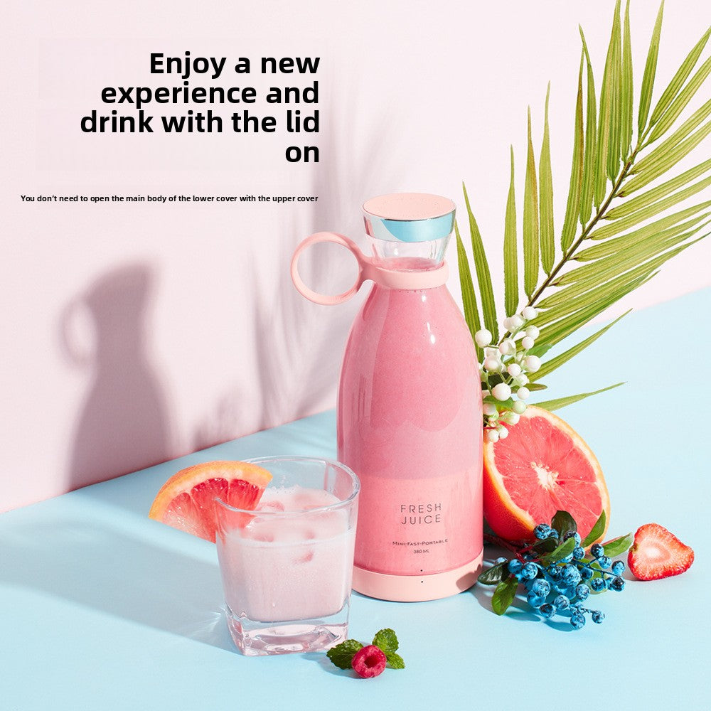 NanoJuice™ Pro Portable Blender – 350ml USB Magnetic Charging Mini Juicer Cup