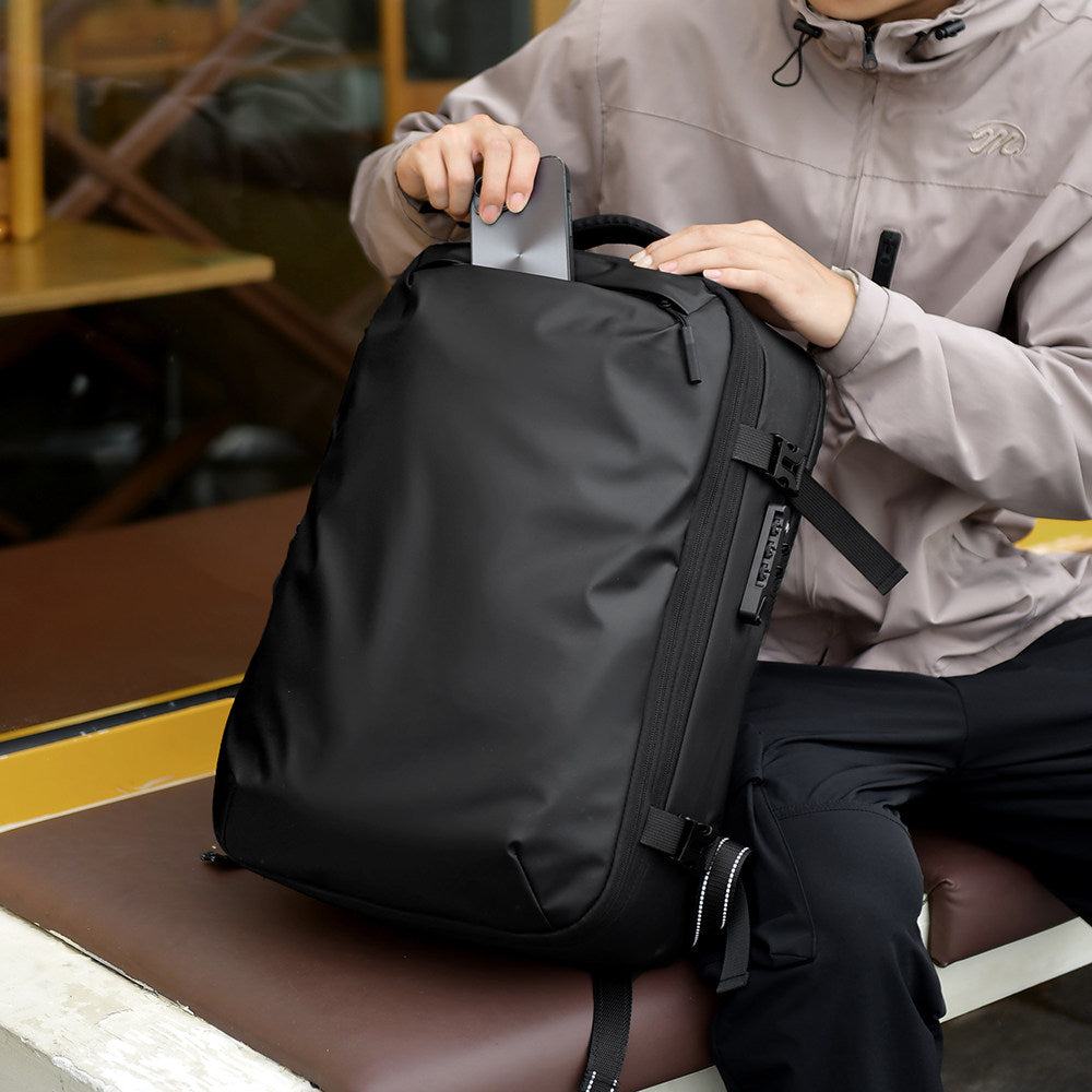 Vacuum Compression Travel Backpack with Laptop Compartment