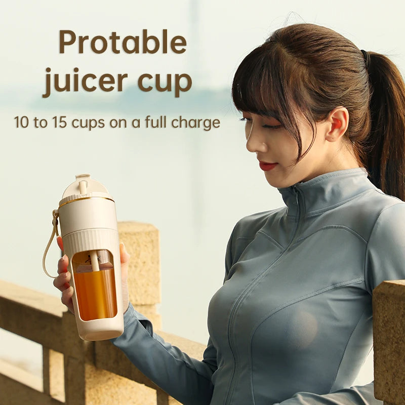 TurboBlend™ High-Speed Portable Sports Blender 🥤⚡ – Crush ice and frozen fruit anywhere with a powerful, USB-rechargeable motor for perfect post-workout shakes.