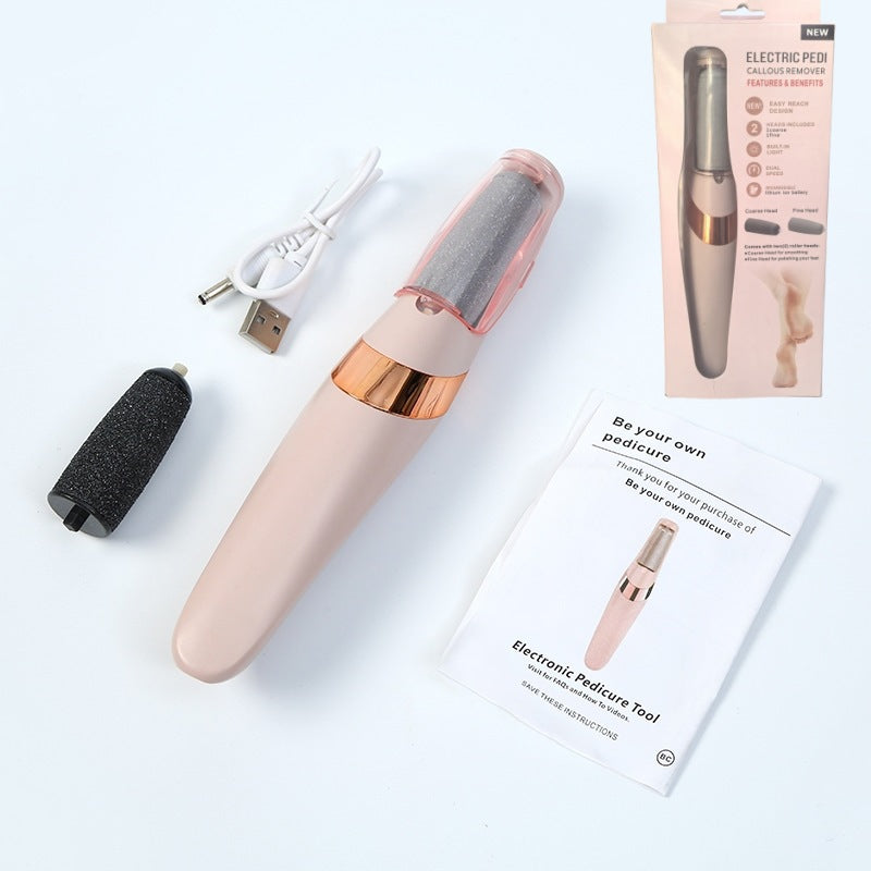 SilkStep™ Pro Electric Foot Grinder – Professional Callus Remover & Vacuum Skin Buffer (Rechargeable)