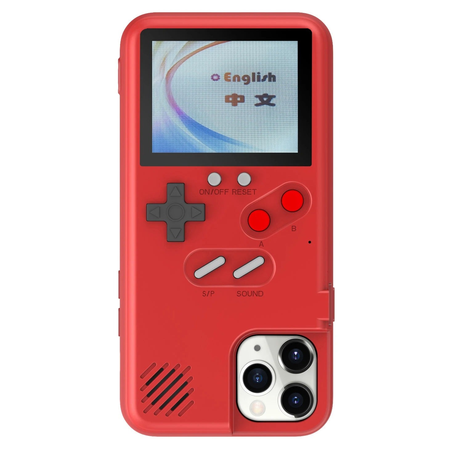 RetroPlay™ Classic Gameboy Style Interactive Phone Case 🎮👾 – Turn your smartphone into a playable handheld console with pre-loaded classic games.