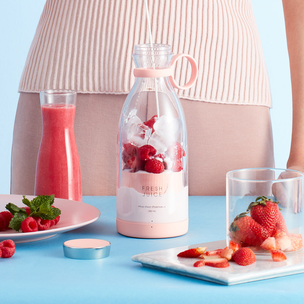 NanoJuice™ Pro Portable Blender – 350ml USB Magnetic Charging Mini Juicer Cup