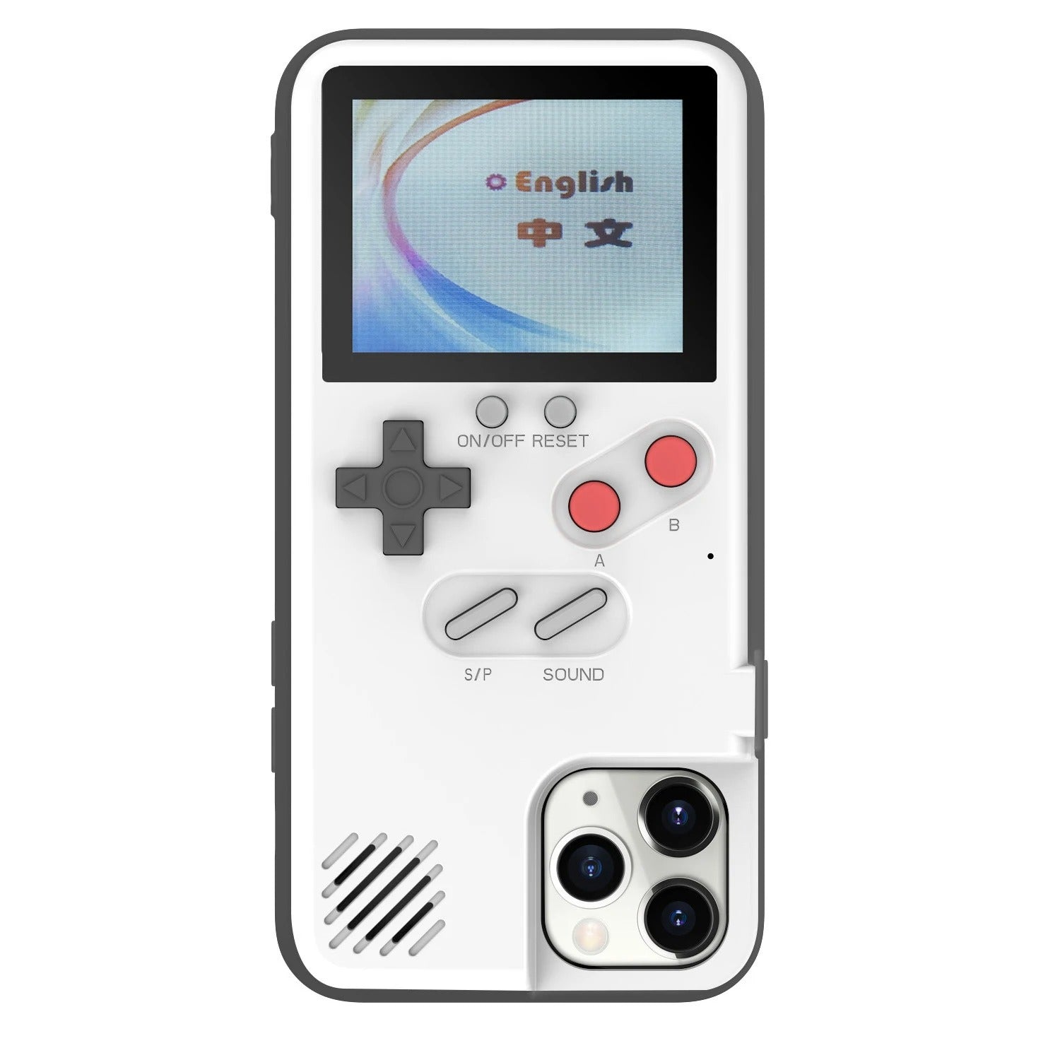 RetroPlay™ Classic Gameboy Style Interactive Phone Case 🎮👾 – Turn your smartphone into a playable handheld console with pre-loaded classic games.