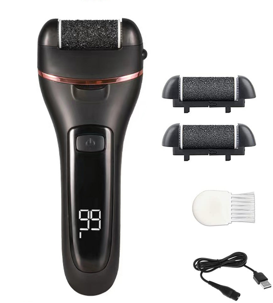 Electric Foot Callus Remover – Rechargeable Automatic Pedicure Grinder for Dead Skin & Hard Skin