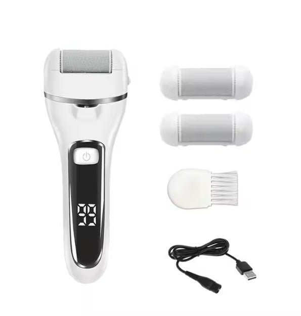 Electric Foot Callus Remover – Rechargeable Automatic Pedicure Grinder for Dead Skin & Hard Skin