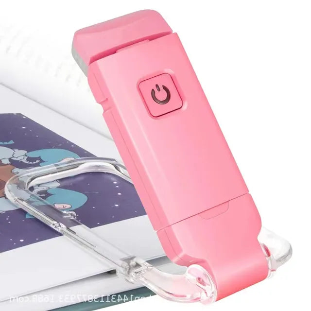 GlimmerRead™ Portable Eye-Care LED Book Light 📖💡 – A flexible, lightweight reading companion with adjustable brightness for late-night sessions without the strain.