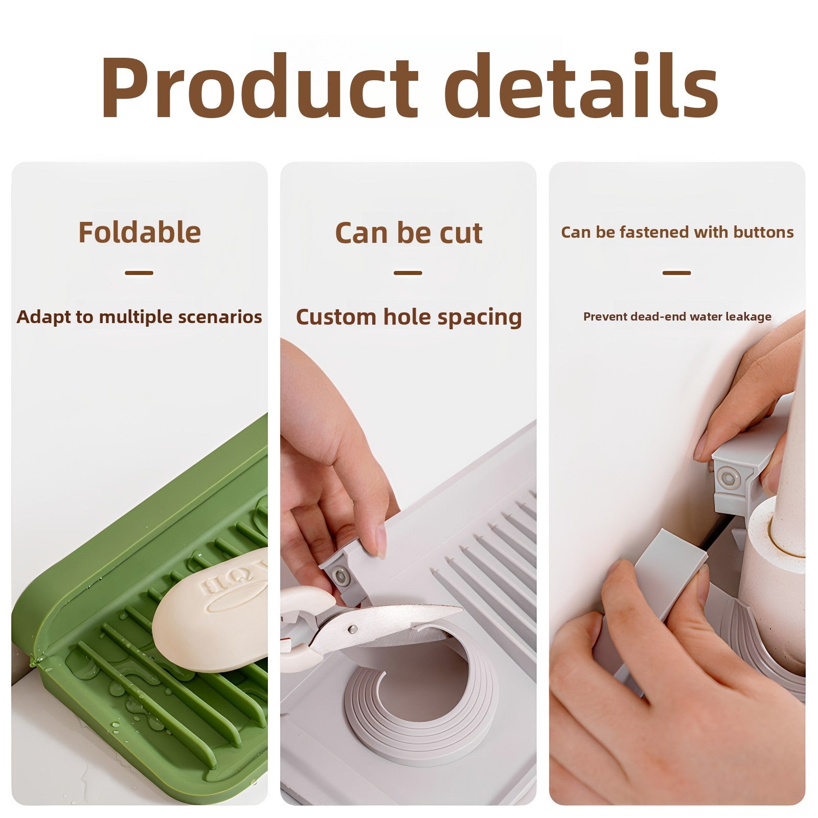 Silicone Sink Drain Mat