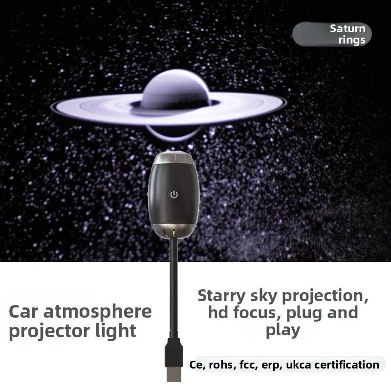 Star Projector Night Light with Galaxy Effect