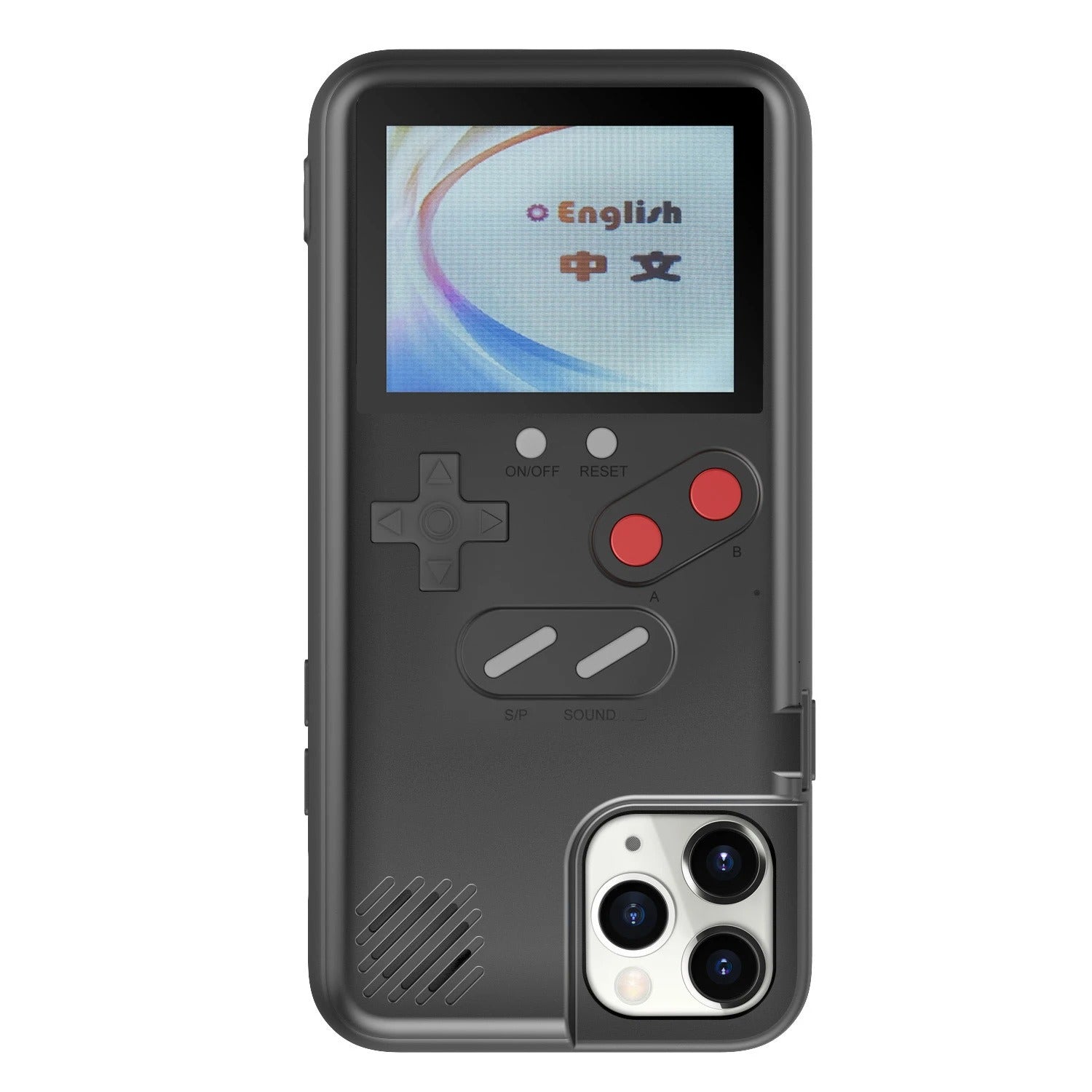 RetroPlay™ Classic Gameboy Style Interactive Phone Case 🎮👾 – Turn your smartphone into a playable handheld console with pre-loaded classic games.
