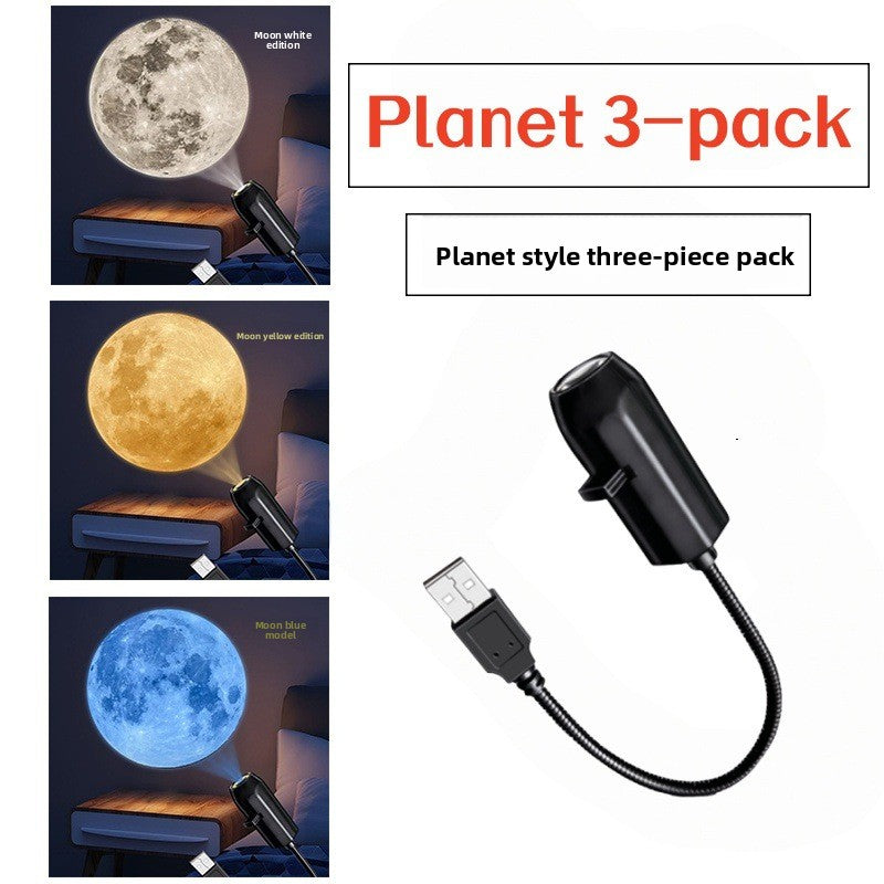 Star Projector Night Light with Galaxy Effect
