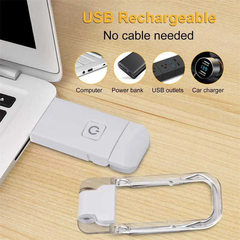GlimmerRead™ Portable Eye-Care LED Book Light 📖💡 – A flexible, lightweight reading companion with adjustable brightness for late-night sessions without the strain.