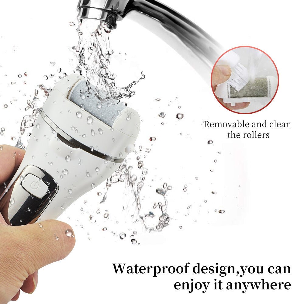 Electric Foot Callus Remover – Rechargeable Automatic Pedicure Grinder for Dead Skin & Hard Skin