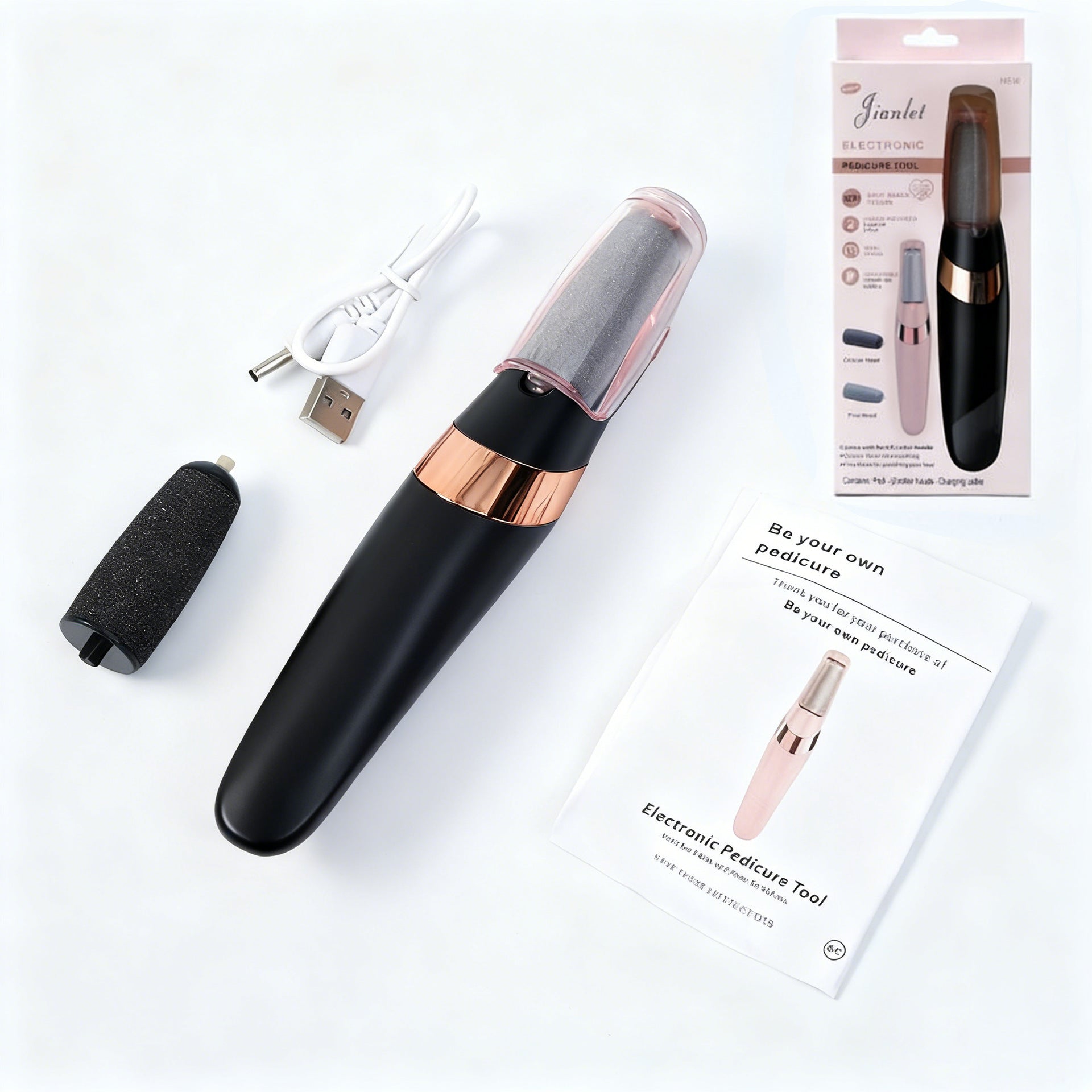SilkStep™ Pro Electric Foot Grinder – Professional Callus Remover & Vacuum Skin Buffer (Rechargeable)