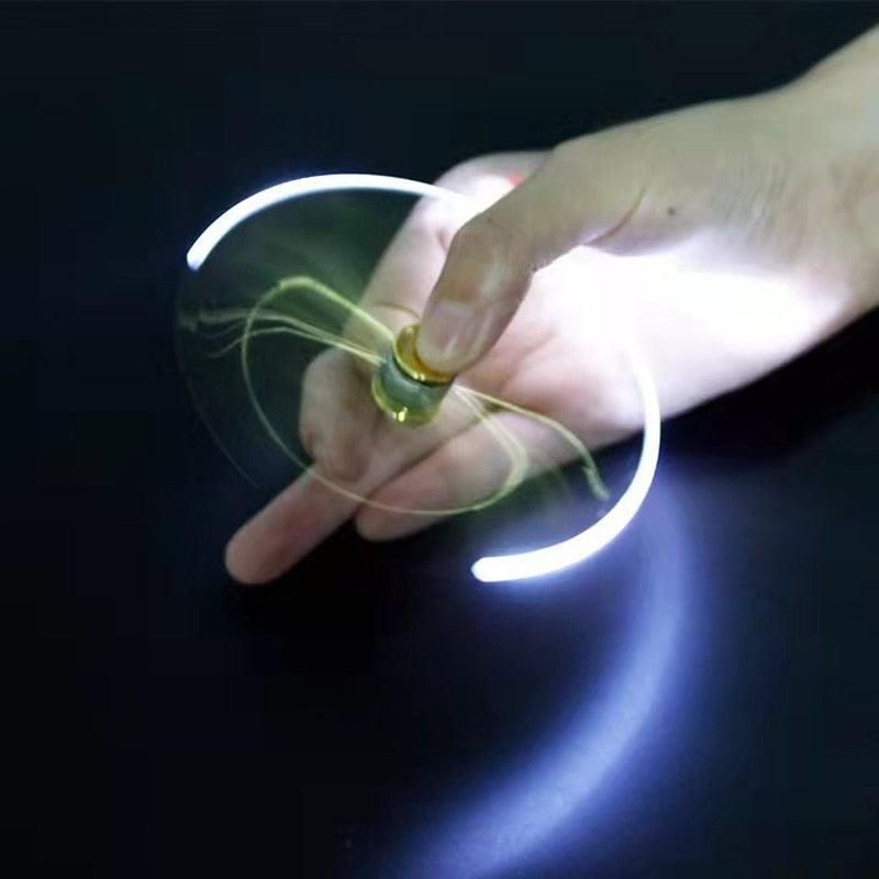 LED Spinning Pen – Anti-Stress Fidget Spinner Trick Pen with Glow Lights