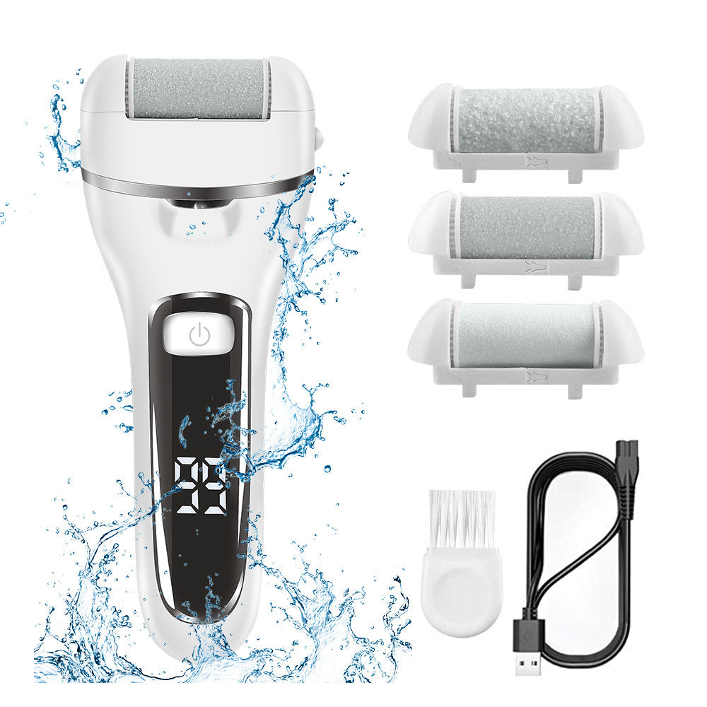Electric Foot Callus Remover – Rechargeable Automatic Pedicure Grinder for Dead Skin & Hard Skin