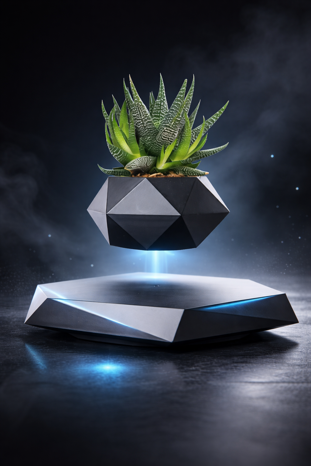 Tycozev™ ZenLev | Magnetic Kinetic Levitating Plant Pot