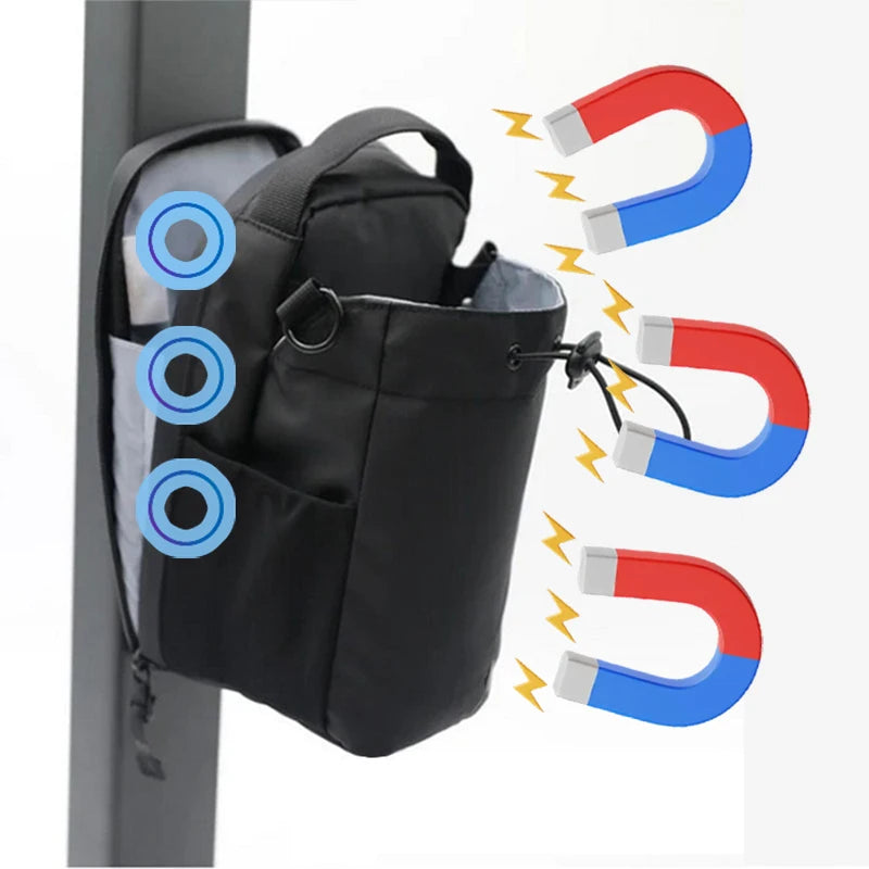 MagHold™ Heavy-Duty Magnetic Gym Duffel Bag 🏋️‍♂️🧲 – The world’s first magnetic duffel that sticks to gym equipment, keeping your essentials off the floor and within reach.