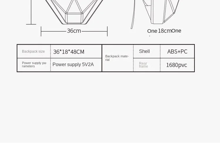 Tycozev NEW LED Knight Cycling Backpack with Eye Motorcycle Helmet Mochilas para motocicletas Waterproof Laptops Bags Saco Moto Schoolbag