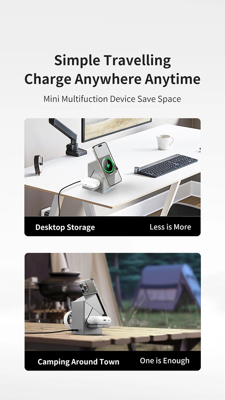 Tycozev™ OmniCharge Qi2 | 3-in-1 Magnetic Architectural Charging Station ⚡🗼