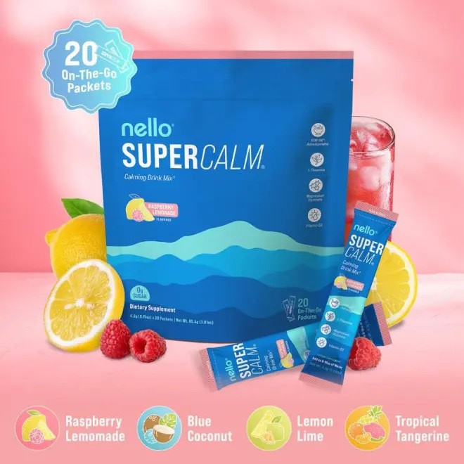 MagRelax™ Magnesium & Electrolyte Powder – Raspberry Calm & Hydration Blend (120g)