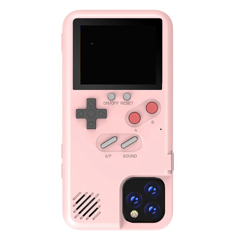 RetroPlay™ Classic Gameboy Style Interactive Phone Case 🎮👾 – Turn your smartphone into a playable handheld console with pre-loaded classic games.