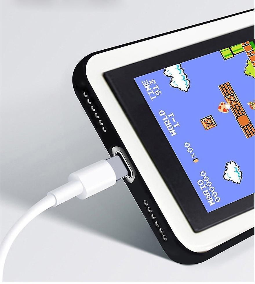 RetroPlay™ Classic Gameboy Style Interactive Phone Case 🎮👾 – Turn your smartphone into a playable handheld console with pre-loaded classic games.