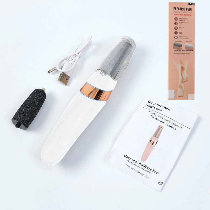SilkStep™ Pro Electric Foot Grinder – Professional Callus Remover & Vacuum Skin Buffer (Rechargeable)