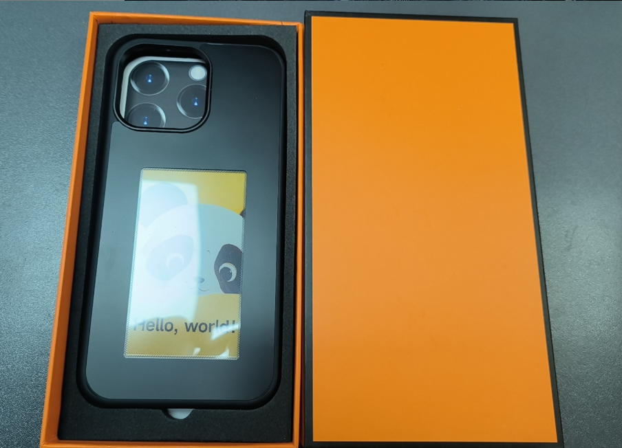 InkCase™ Customizable NFC E-Ink Display Phone Case 📱🖼️ – Personalize your phone instantly with a battery-free screen that displays any photo or design you choose.