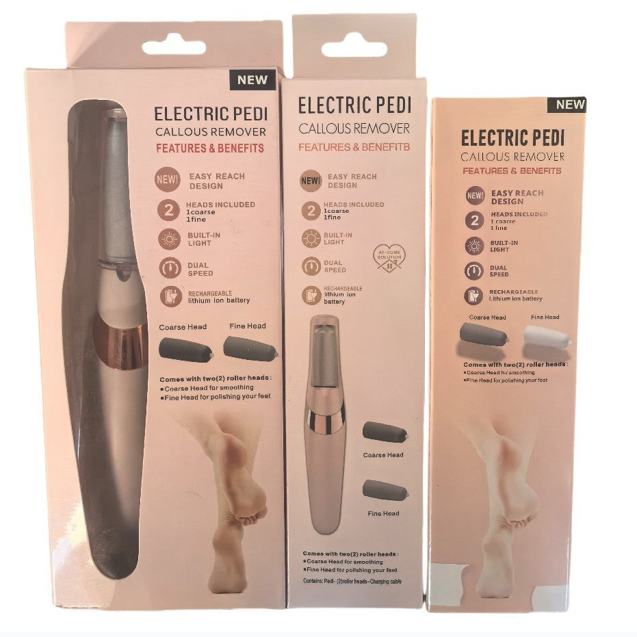 SilkStep™ Pro Electric Foot Grinder – Professional Callus Remover & Vacuum Skin Buffer (Rechargeable)
