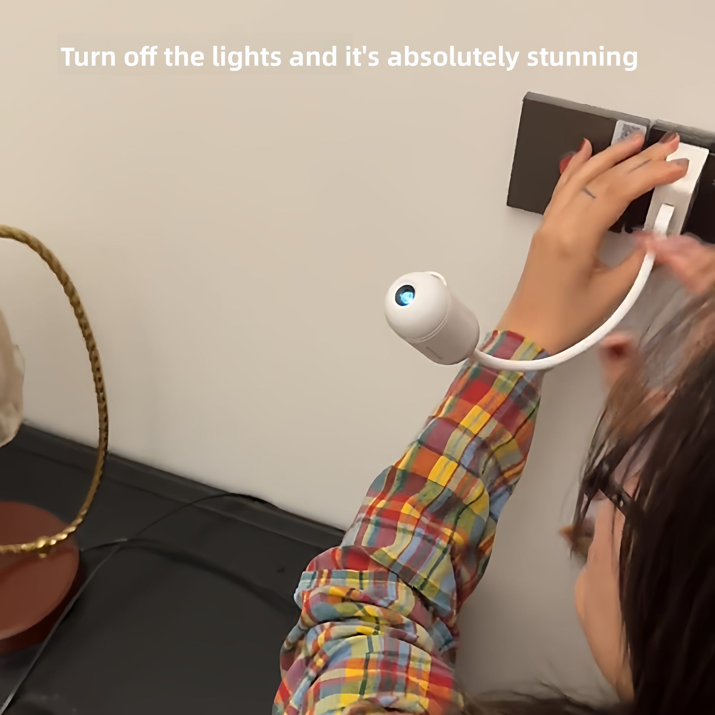 Star Projector Night Light with Galaxy Effect